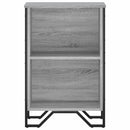 vidaXL szürke sonoma színű szerelt fa könyvespolc 50 x 31 x 74,5 cm