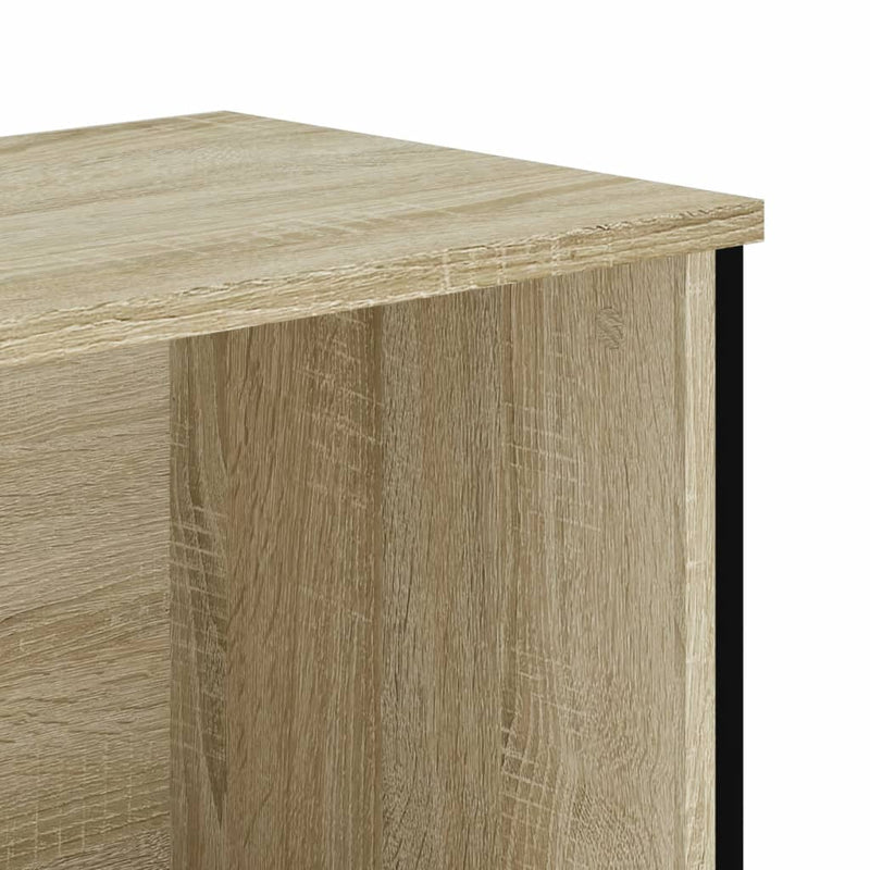vidaXL sonoma tölgy színű szerelt fa könyvszekrény 50 x 31 x 74,5 cm