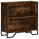 vidaXL füstös tölgy színű szerelt fa könyvszekrény 80 x 31 x 74,5 cm