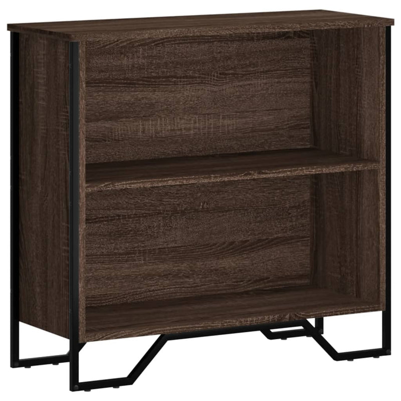 vidaXL barna tölgy színű szerelt fa könyvszekrény 80 x 31 x 74,5 cm