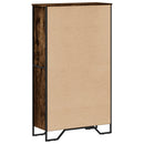 vidaXL füstös tölgy színű szerelt fa könyvszekrény 80 x 31 x 137,5 cm