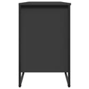 vidaXL fekete szerelt fa cipőszekrény 90 x 38 x 61,5 cm