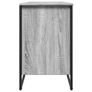 vidaXL szürke sonoma színű szerelt fa cipőszekrény 90 x 38 x 61,5 cm