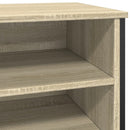 vidaXL sonoma tölgy színű szerelt fa cipőszekrény 80 x 38 x 78 cm