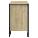 vidaXL sonoma tölgy szerelt fa fürdőszobai mosdószekrény 91x35x60 cm
