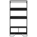 vidaXL fekete szerelt fa ruhásszekrény 90 x 50 x 180 cm