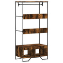 vidaXL tölgy színű szerelt fa ruhásszekrény 90 x 50 x 180 cm