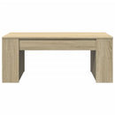vidaXL sonoma tölgy színű szerelt fa dohányzóasztal 102 x 55 x 42 cm