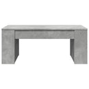 vidaXL betonszürke szerelt fa dohányzóasztal 102 x 55 x 42 cm