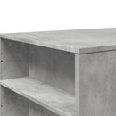 vidaXL betonszürke szerelt fa dohányzóasztal 102 x 55 x 42 cm