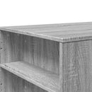 vidaXL szürke sonoma színű szerelt fa dohányzóasztal 102 x 55 x 42 cm