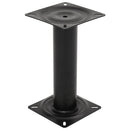 vidaXL fekete acél csónakülés-talapzat 18 cm