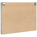 vidaXL betonszürke szerelt fa vitrinszekrény 100 x 8,5 x 75 cm