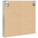 vidaXL betonszürke szerelt fa vitrinszekrény 60 x 8,5 x 58 cm