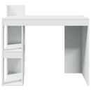 vidaXL fehér szerelt fa irodai asztal 103,5 x 56,5 x 94 cm