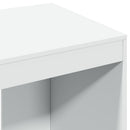 vidaXL fehér szerelt fa irodai asztal 103,5 x 56,5 x 94 cm