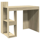 vidaXL sonoma tölgy színű szerelt fa irodai asztal 103,5x56,5x94 cm