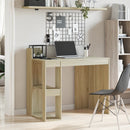 vidaXL sonoma tölgy színű szerelt fa irodai asztal 103,5x56,5x94 cm