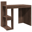 vidaXL barna tölgy színű szerelt fa irodai asztal 103,5 x 56,5 x 94 cm