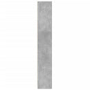 vidaXL betonszürke szerelt fa könyvespolc 57 x 28,5 x 174 cm
