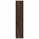 vidaXL barna tölgy színű szerelt fa könyvszekrény 57x28,5x107,5 cm