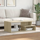 vidaXL sonoma tölgy színű szerelt fa dohányzóasztal 102x55x35 cm