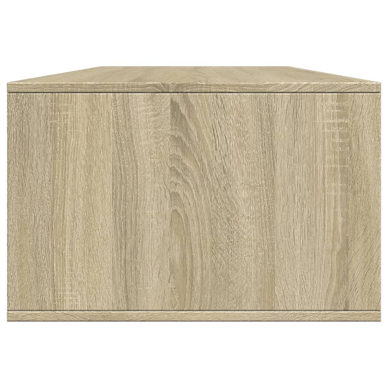 vidaXL sonoma tölgy színű szerelt fa dohányzóasztal 102x55x35 cm