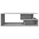 vidaXL betonszürke szerelt fa dohányzóasztal 102x55x35 cm
