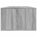 vidaXL szürke sonoma szerelt fa dohányzóasztal 102x55x35 cm