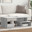 vidaXL szürke sonoma szerelt fa dohányzóasztal 102x55x35 cm