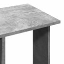 vidaXL betonszürke szerelt fa ruhásszekrény kerékkel 102 x 38 x 110 cm