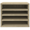 vidaXL sonoma tölgy színű szerelt fa asztali szervező 36x26x29,5 cm