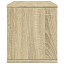 vidaXL sonoma tölgy színű szerelt fa asztali szervező 36x26x29,5 cm