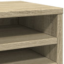 vidaXL sonoma tölgy színű szerelt fa asztali szervező 36x26x29,5 cm
