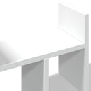 vidaXL fehér szerelt fa asztali szervező 34,5 x 15,5 x 35,5 cm