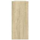 vidaXL sonoma színű szerelt fa asztali szervező 34,5 x 15,5 x 35,5 cm