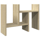 vidaXL sonoma színű szerelt fa asztali szervező 34,5 x 15,5 x 35,5 cm