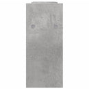 vidaXL Íróasztali rendező Betonszürke 34,5 x 15,5 x 35,5 cm Szerelt Fa