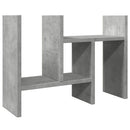 vidaXL Íróasztali rendező Betonszürke 34,5 x 15,5 x 35,5 cm Szerelt Fa
