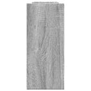 vidaXL szürke sonoma szerelt fa asztali szervező 34,5x15,5x35,5 cm