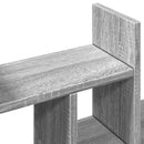 vidaXL Íróasztali rendező Szürke Sonoma 34,5 x 15,5 x 35,5 cm