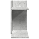 vidaXL betonszürke szerelt fa asztali szervező 42 x 21,5 x 42 cm