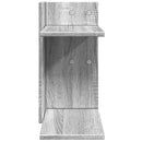vidaXL szürke sonoma színű szerelt fa asztali szervező 42x21,5x42 cm