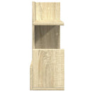 vidaXL sonoma tölgy színű szerelt fa asztali szervező 49x20x52,5 cm