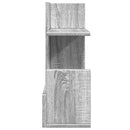 vidaXL szürke sonoma színű szerelt fa asztali szervező 49x20x52,5 cm
