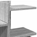 vidaXL szürke sonoma színű szerelt fa asztali szervező 49x20x52,5 cm