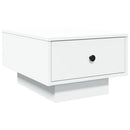 vidaXL fehér szerelt fa dohányzóasztal 60 x 45 x 31 cm