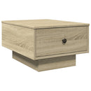 vidaXL sonoma tölgy színű szerelt fa dohányzóasztal 60 x 45 x 31 cm