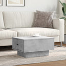 vidaXL betonszürke szerelt fa dohányzóasztal 60 x 45 x 31 cm