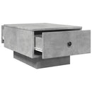 vidaXL betonszürke szerelt fa dohányzóasztal 60 x 45 x 31 cm